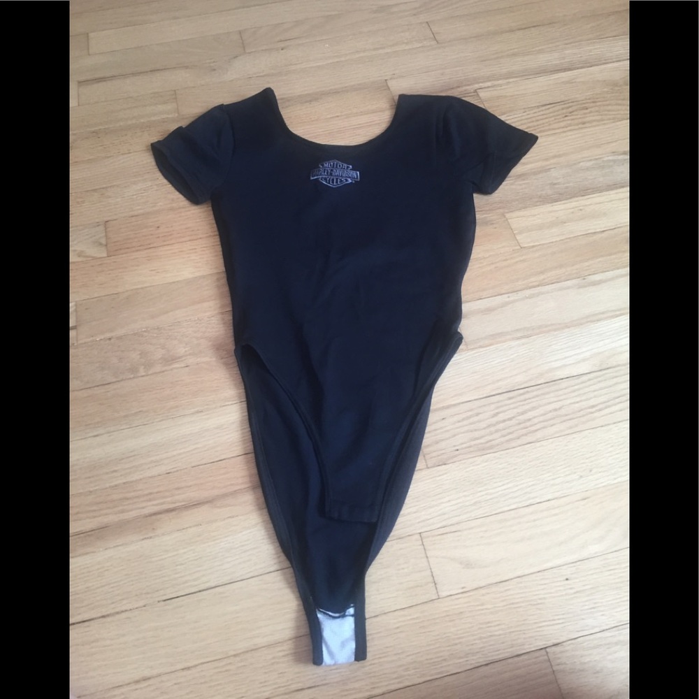 VINTAGE Harley Davidson black bodysuit 🖤